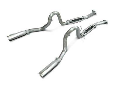 SLP Performance - SLP Performance M31007 LoudMouth Stainless 2.5" Cat-Back Exhaust System