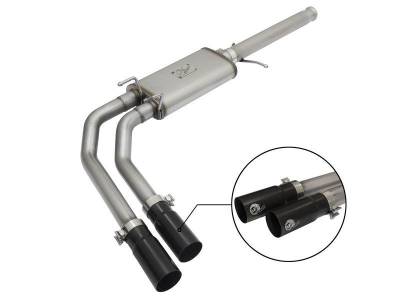 aFe Power - aFe Power Rebel 3" Cat-Back Stainless Steel Exhaust Kit 49-44062-B