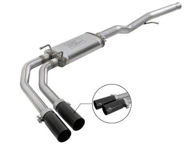aFe Power - aFe Power Rebel 3" Cat-Back Stainless Steel Exhaust Kit 49-44098-B