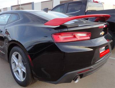 WingTech - WingTech ABS-434A Custom Style Two Post Rear Spoiler, Un-Lighted