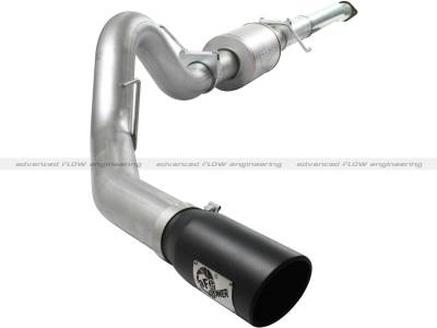 aFe - aFe Filters 49-03041-B ATLAS Cat-Back Aluminized Steel Exhaust System