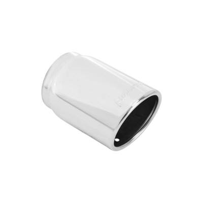 Flowmaster - Flowmaster 15317 Exhaust Pipe Tip Rolled Edge Polished Stainless Steel