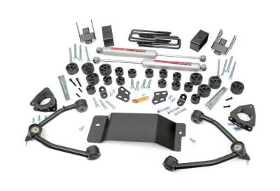 Rough Country Suspension Systems - Rough Country 257.20 4.75" Suspension/Body Lift Combo Kit