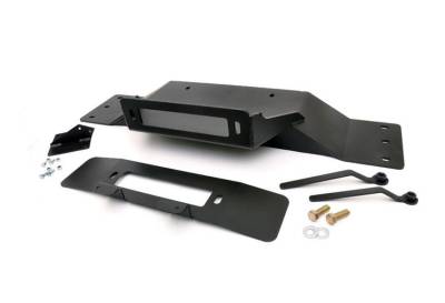 Rough Country Suspension Systems - Rough Country 1010 Hidden Winch Mounting Plate
