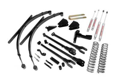 Rough Country Suspension Systems - Rough Country 590.20 8.0" 4-Link Suspension Lift Kit