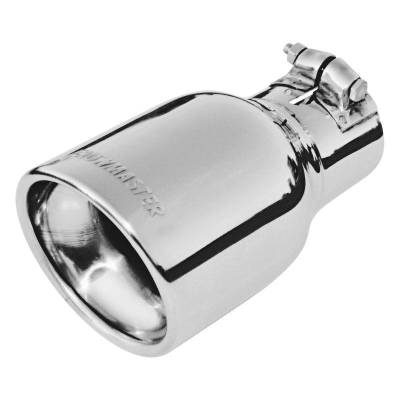 Flowmaster - Flowmaster 15365 Exhaust Pipe Tip Rolled Angle Polished Stainless Steel