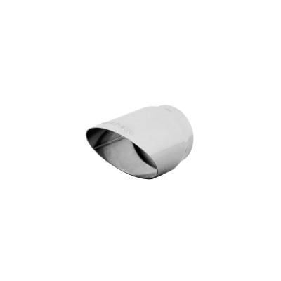 Flowmaster - Flowmaster 15353 Exhaust Pipe Tip Angle Cut Polished Stainless Steel