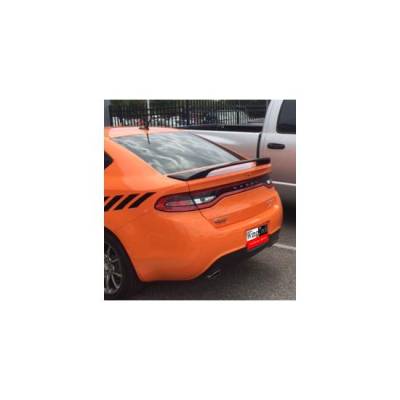 WingTech - WingTech WT-14010 Custom Style Two Post Rear Spoiler, Un-Lighted