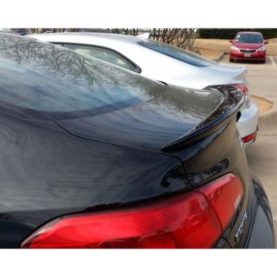 WingTech - WingTech WT-14026 Custom Style Lip Mount Rear Spoiler, Un-Lighted