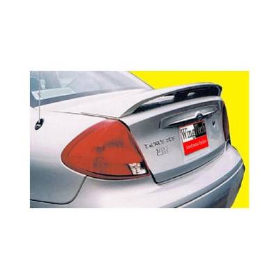 WingTech - WingTech ABS-101 Factory Style Three Post Rear Spoiler, Lighted