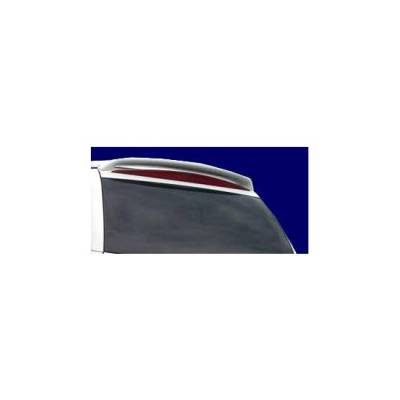 WingTech - WingTech ABS-124 Custom Style Roof Mount Rear Spoiler, Un-Lighted