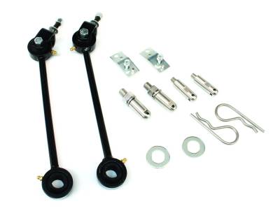 Teraflex - Teraflex 1743092 Front Single Disconnect Sway Bar Links for 0-2" Lift