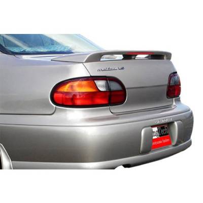 WingTech - WingTech ABS-108 Factory Style Three Post Rear Spoiler, Lighted