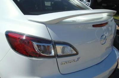 Dallas Automotive Restyling - DAR ABS-735 Mazda 3 Post Mount Rear Spoiler Unpainted