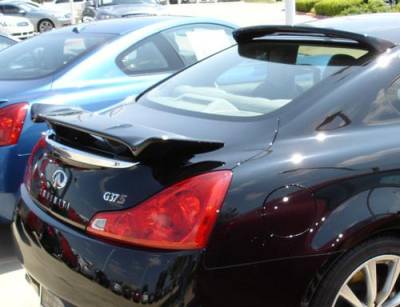 Dallas Automotive Restyling - DAR FG-140 fits Infiniti G37 Post Mount Rear Spoiler Unpainted