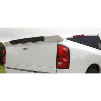 WingTech - WingTech WT-14031 Custom Style Tailgate Mount Rear Spoiler, Un-Lighted