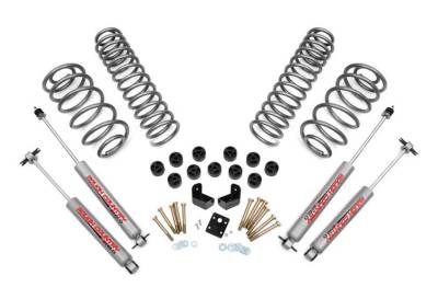 Rough Country Suspension Systems - Rough Country 646.20 3.75" Suspension/Body Lift Combo Kit