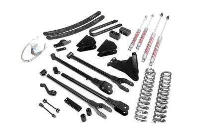 Rough Country Suspension Systems - Rough Country 584.20 6.0" 4-Link Suspension Lift Kit