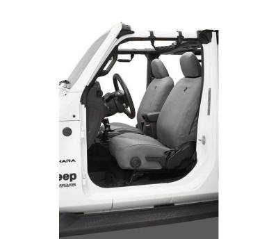 Bestop - Bestop 29290-09 Polyester Front Seat Cover Set-Charcoal