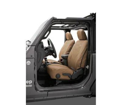 Bestop - Bestop 29293-04 Polyester Front Seat Cover Set-Tan