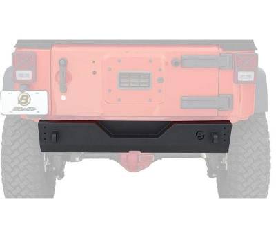 Bestop - Bestop 44940-01 Highrock 4x4 Modular Rear Bumper-Matte Black