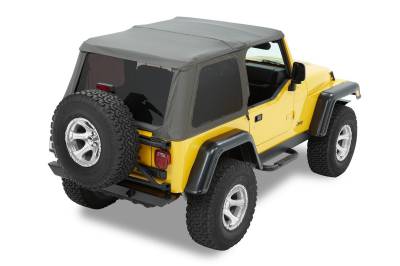 Bestop - Bestop 56820-35 Trektop NX Soft Top-Black Diamond