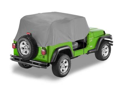 Bestop - Bestop 81037-09 All Weather Trail Cab Cover-Charcoal/Gray