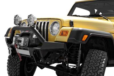 Bestop - Bestop 44918-01 Highrock 4x4 High Access Front Bumper-Matte Black