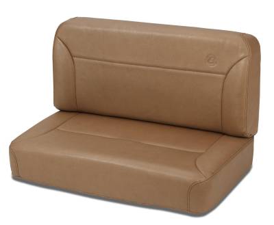 Bestop - Bestop 39437-37 Trailmax II Fixed-Back Vinyl Rear Seat-Spice