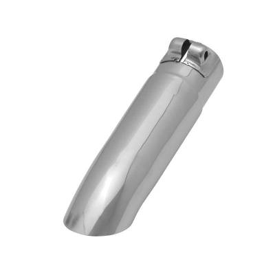 Flowmaster - Flowmaster 15379 Exhaust Pipe Tip Turn Down Polished Stainless Steel