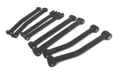 Steinjager - Steinjager J0049104 Full Control Arm Kit for 2.5"-4" Lift, Texturized Black