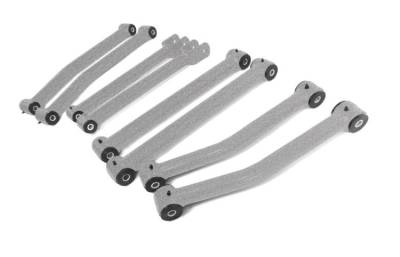 Steinjager - Steinjager J0049105 Full Control Arm Kit for 2.5"-4" Lift, Gray Hammertone