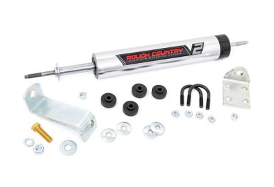 Rough Country Suspension Systems - Rough Country 8738570 V2 Single Steering Stabilizer