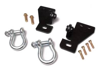 Rough Country Suspension Systems - Rough Country 1172-CLR D-Rings & Mounts Kit fits RC 1162 Winch Plate