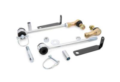 Rough Country Suspension Systems - Rough Country 1131 Quick Disconnect Front Sway Bar Links w/ 3"-6" Lift Pair