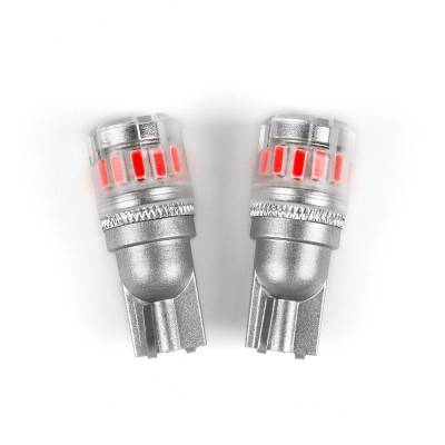 ARC Lighting - ARC Lighting 3110R Tiny Monster ECO Series 194 LED Bulbs, Red-Pair