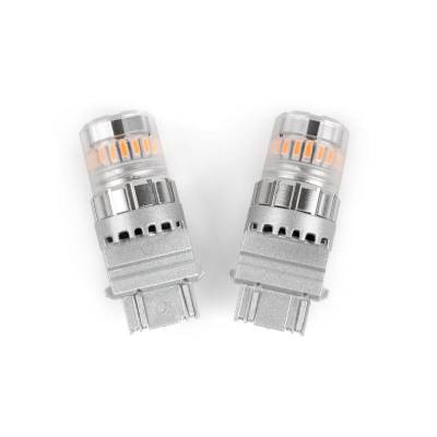 ARC Lighting - ARC Lighting 3137A Tiny Monster ECO Series 3156/3157 LED Bulbs, Amber-Pair