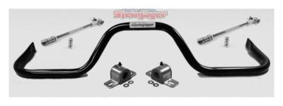 Steinjager - Steinjager J0031042 1" Rear Sway Bar and End Link Kit, Black