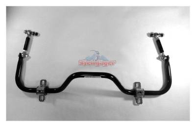 Steinjager - Steinjager J0030296 1" Rear Sway Bar and End Link Kit, Black