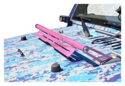 Steinjager - Steinjager J0041436 Hood Mount Light Bracket Kit, Pinky