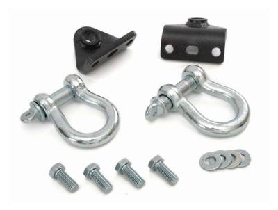 Rough Country Suspension Systems - Rough Country 1169 D-Rings & Mounts Kit fits RC 1189 Winch Mounting Plate