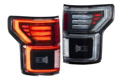 Morimoto - Morimoto LF722 XB LED Tail Lights-Black/Red