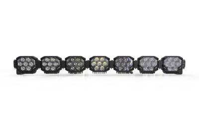 Morimoto - Morimoto BAR-3ROW-019 50.5" 7-Pod NCS Triple Row BangerBar LED Light Bar-White