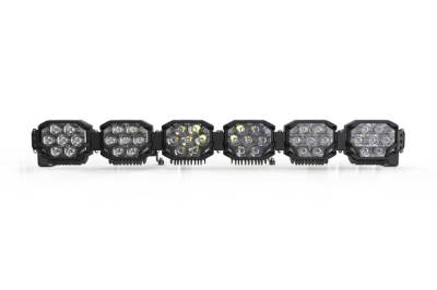 Morimoto - Morimoto BAR-3ROW-013 43" 6-Pod NCS Triple Row BangerBar LED Light Bar-White