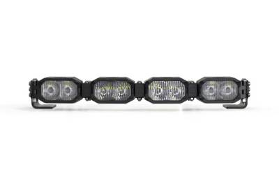 Morimoto - Morimoto BAR-1ROW-001 16" 4-Pod NCS Single Row BangerBar LED Light Bar-White