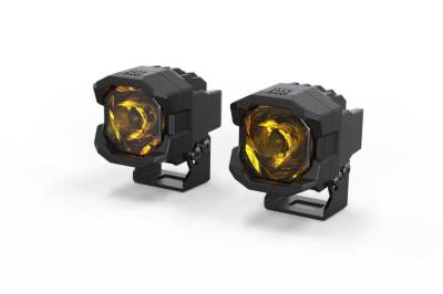 Morimoto - Morimoto BAF095 1Banger HXB LED Fog Light Pods (Spot/Yellow)-Pair