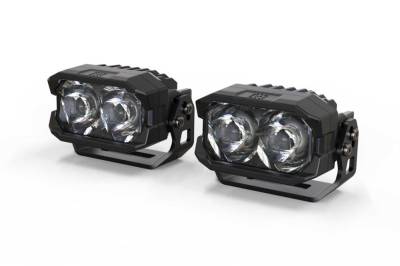 Morimoto - Morimoto BAF104 2Banger NCS LED Fog Light Pods (Spot/White)-Pair