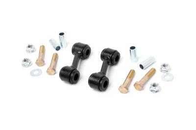 Rough Country Suspension Systems - Rough Country 1112 Extended Front Sway Bar Links w/ 2"-3" Lift Pair