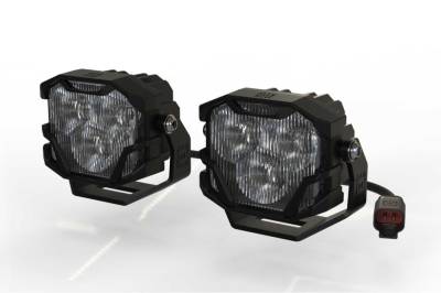 Morimoto - Morimoto BAF005 4Banger NCS LED Fog Light Pods (SAE Wide/White)-Pair