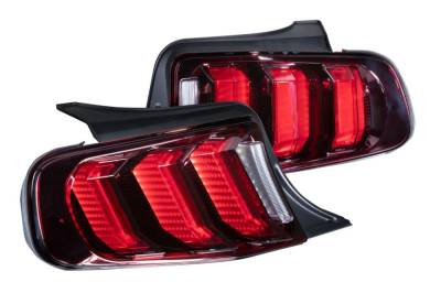 Morimoto - Morimoto LF421.2 XB LED Tail Lights-Black/Red